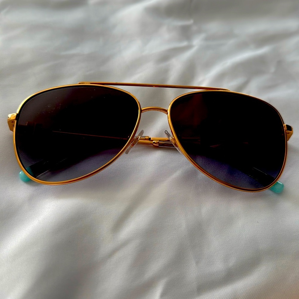 Tiffany and Co sunglasses item model and measurements in photos